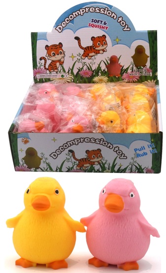 R-L7.1 TOY2535-185 Squishy Duck - 12pcs