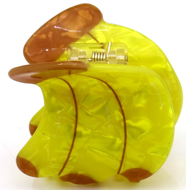 A-B26.1 H1126-020-2 Hair Claw 5cm Banana