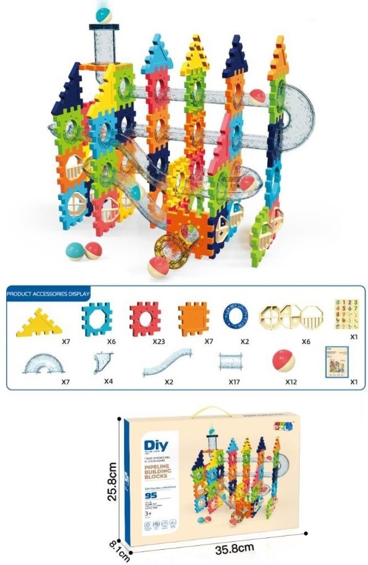 Z-C6.6 WFM997142 Building Blocks Pipe Line Set