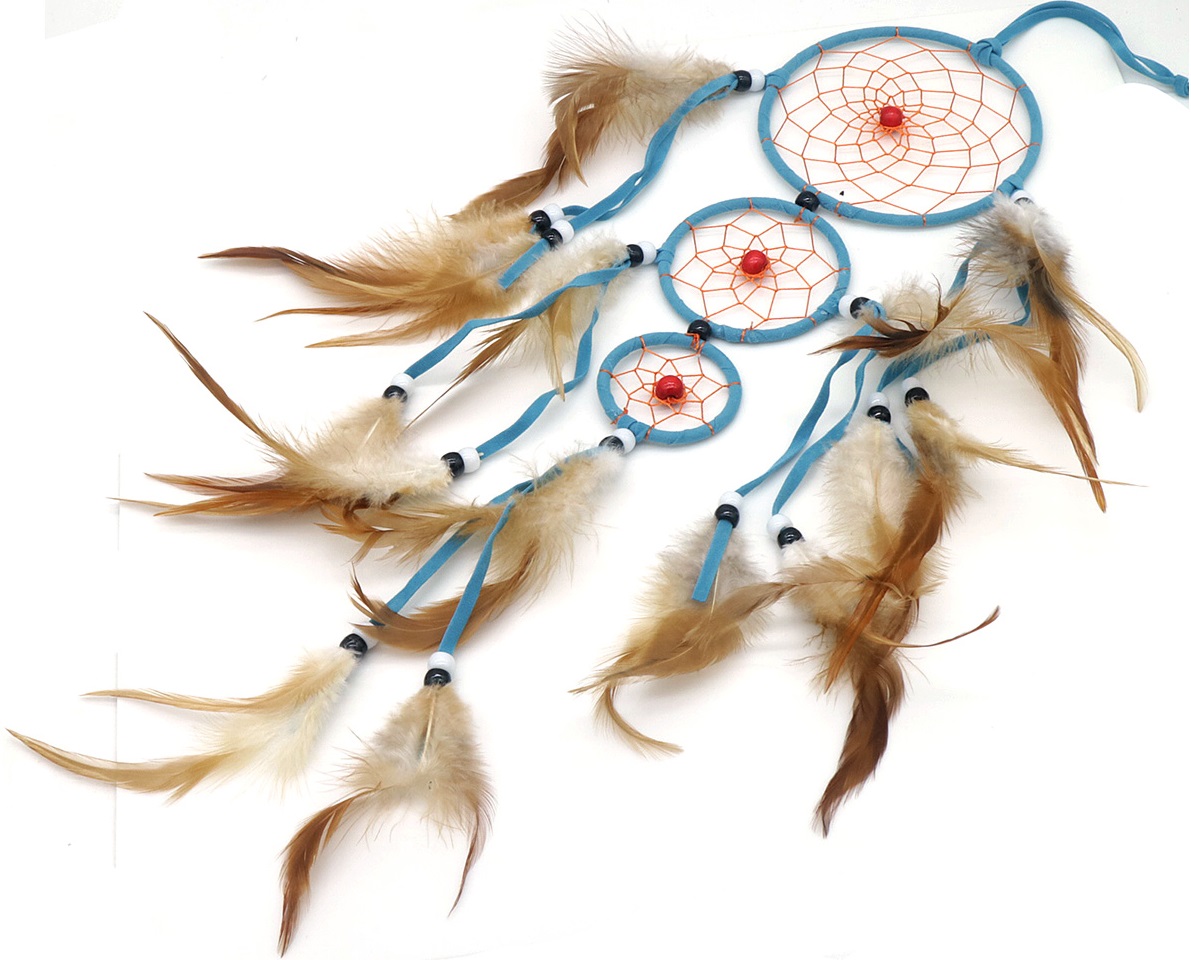 L-F3.2 DC915-001C Dream Catcher 50cm Brown