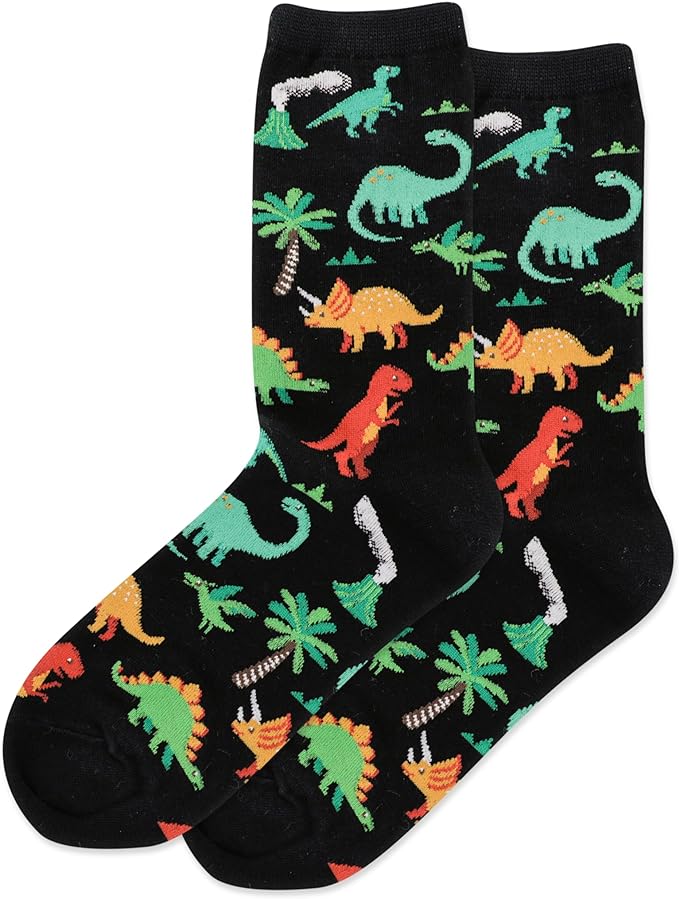 S-E4.2 SOCKS2424-014 Pair of Socks Size 38-45 Dinosaur