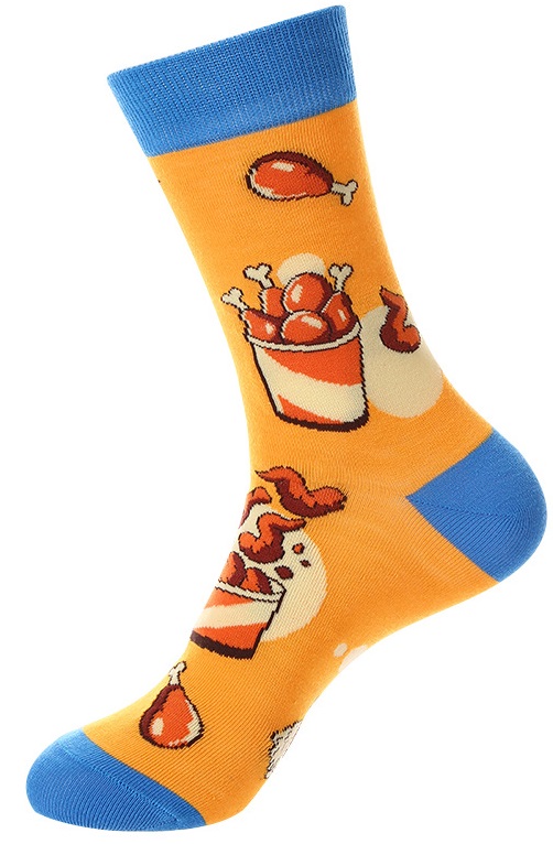 S-K3.2 SOCKS2438-054 Pair of Socks Size 38-45 Chicken