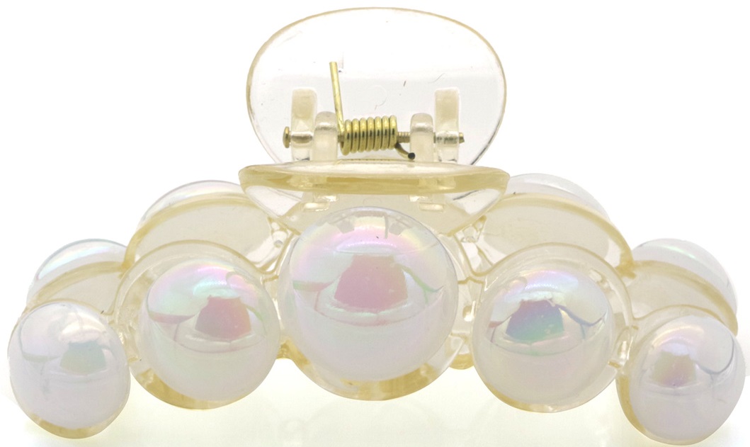 X-K9.2 H921-002-1 Hair Clip Pearls AB 10cm