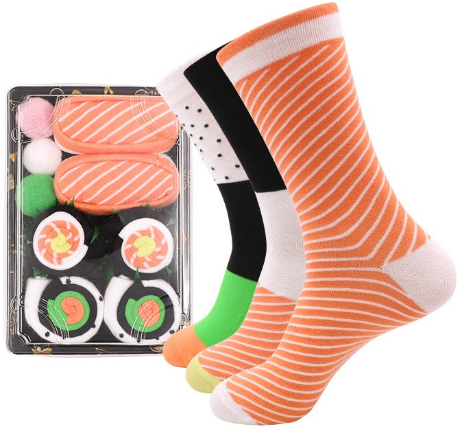 T-B6.1 SCOCKS2626-003 Giftset Socks Sushi - 3 Pairs