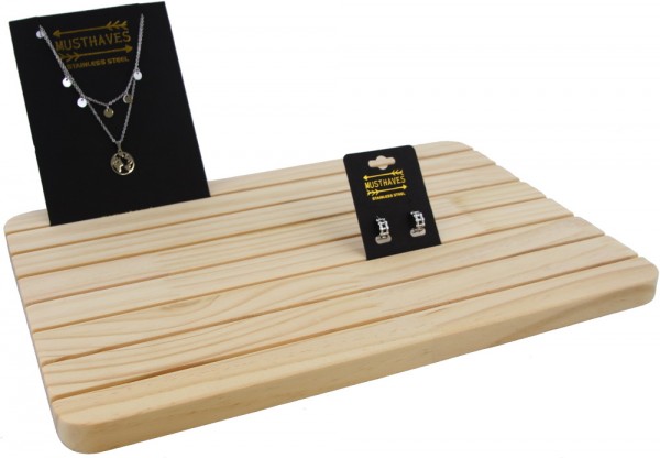 Z-D3.2 PK424-036A Wooden Cards Display 34x23.5x2cm
