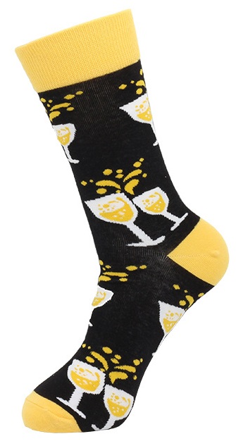 S-E4.4  SOCKS2316-424-3 Pair of Socks Size 38-45 Champagne