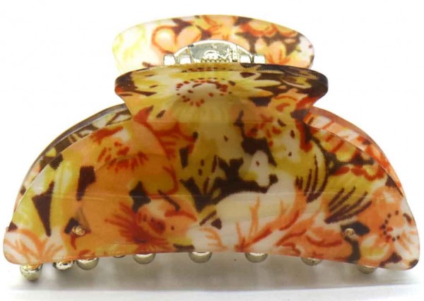 F-C1.1 H711-009A Hair Claw Flowers 6.5cm