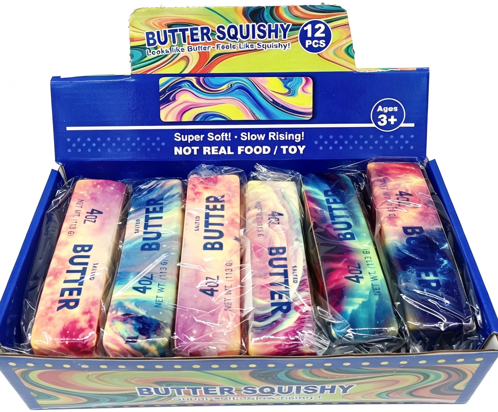 R-C4.1 TOY2619-70 Slow Rising Butter 13cm - 12pcs Galaxy