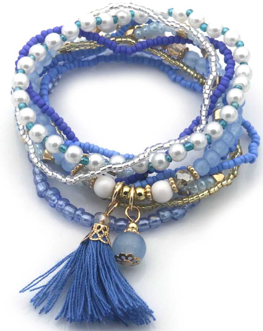 C-A8.3 B2529-015 Bracelet Set Glassbeads
