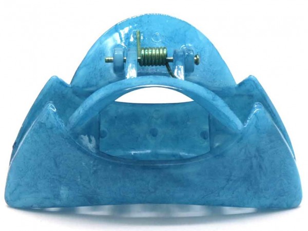 G-F24.2 H711-004C Hair Claw 8cm Blue
