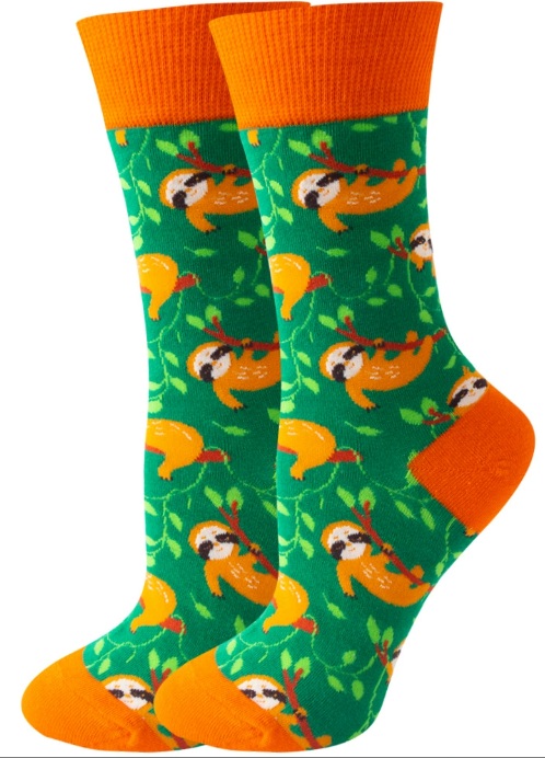 S-G8.2 SOCKS2512-007 Pair of Socks Size 36-43 Sloths