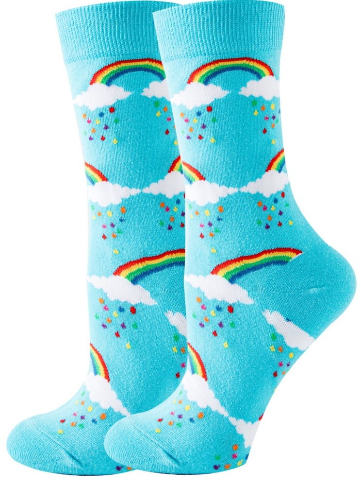 S-D2.3 SOCK2316-081 Pair of Socks Size 36-43 Rainbow