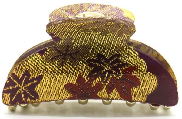 C-B14.2 H711-011E Hair Claw Glitter 6.5cm