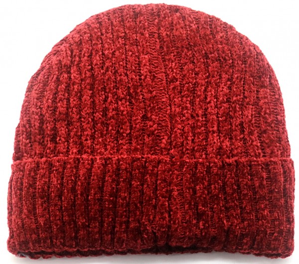 Q-B6.1 HAT701-004 Thick Beanie Red