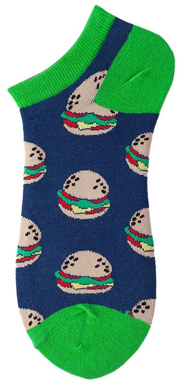 S-F8.1 SOCK2246-024 Pair of Low Socks Size 38 - 45 Burgers