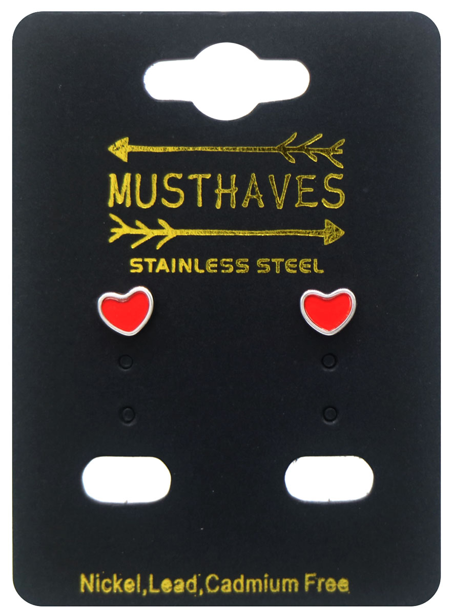 F-F5.3 E103-092S S. Steel Stud 6mm Heart
