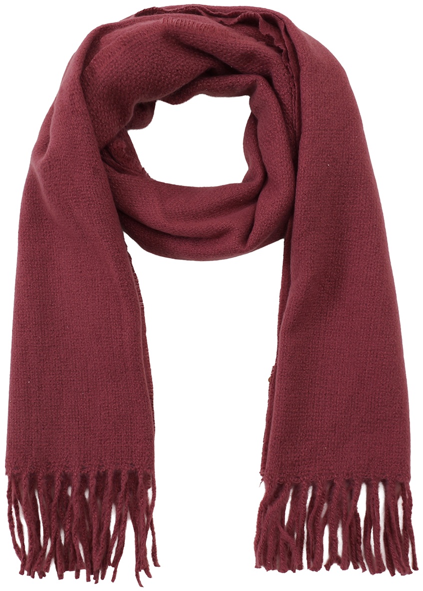R-L7.1  SCARF405-601-6 Soft Winter Scarf 180x60cm - Old Pink