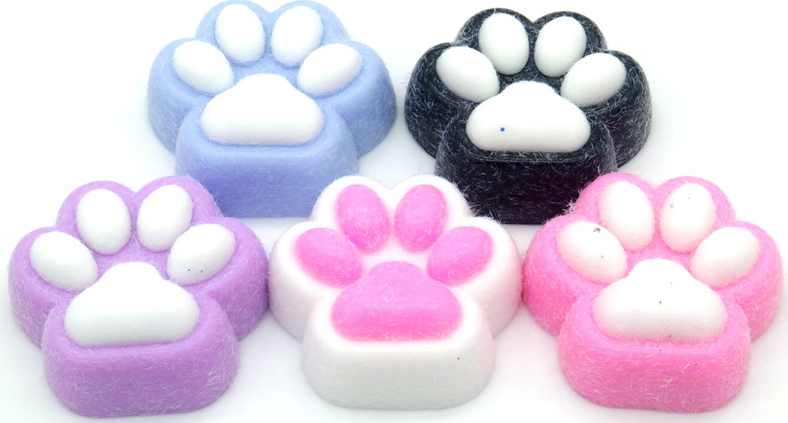 Q-D6.1 TOY2535-041 Squishy Paws- 16pcs