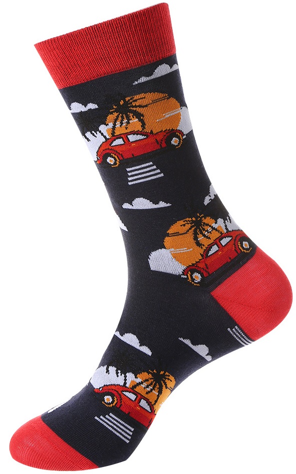 S-F7.1  SOCK2438-058 Pair of Socks Size 38-45 Car