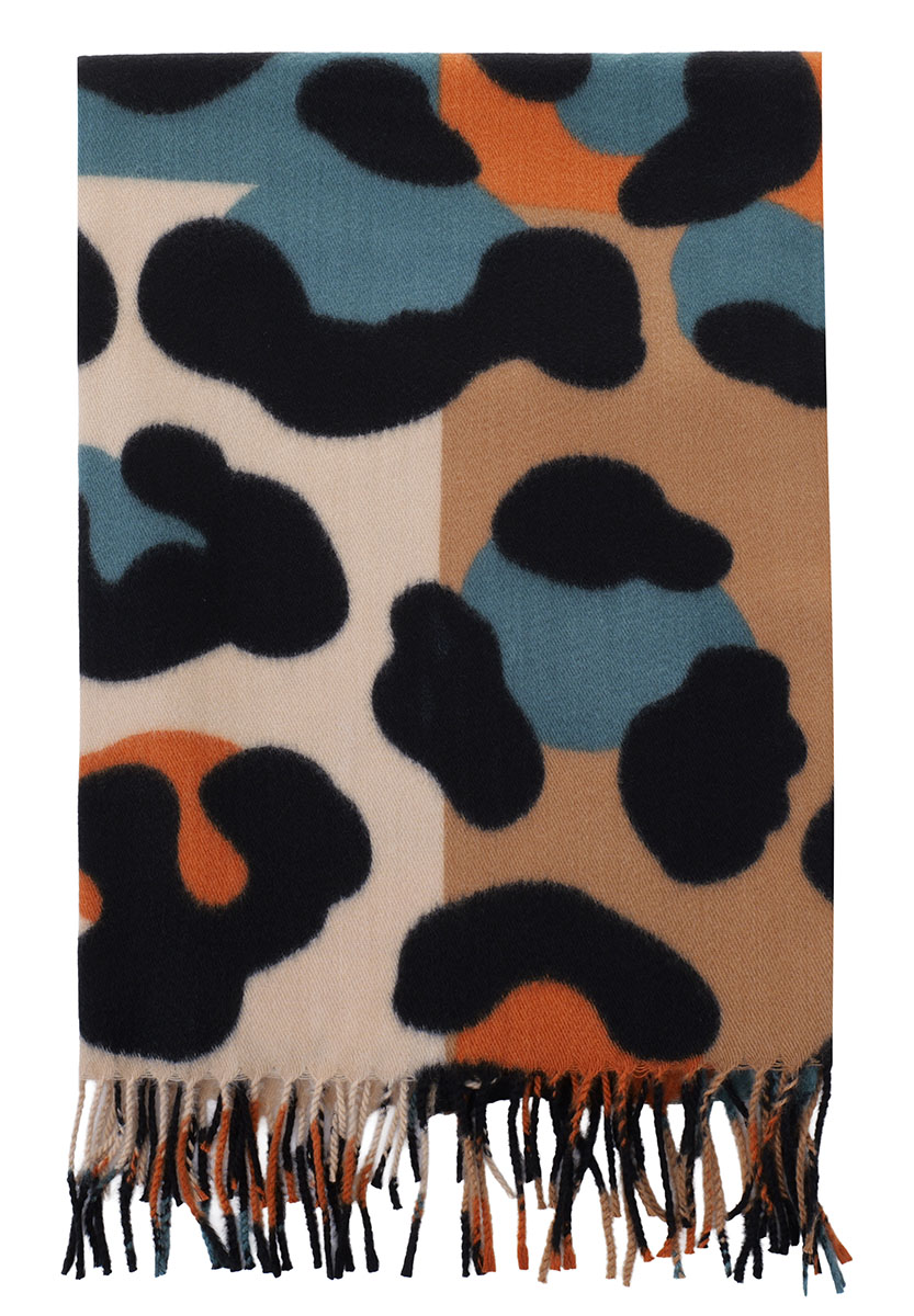 Y-C6.5 SCARF405-752-2 Soft Scarf Leopard 180x70cm