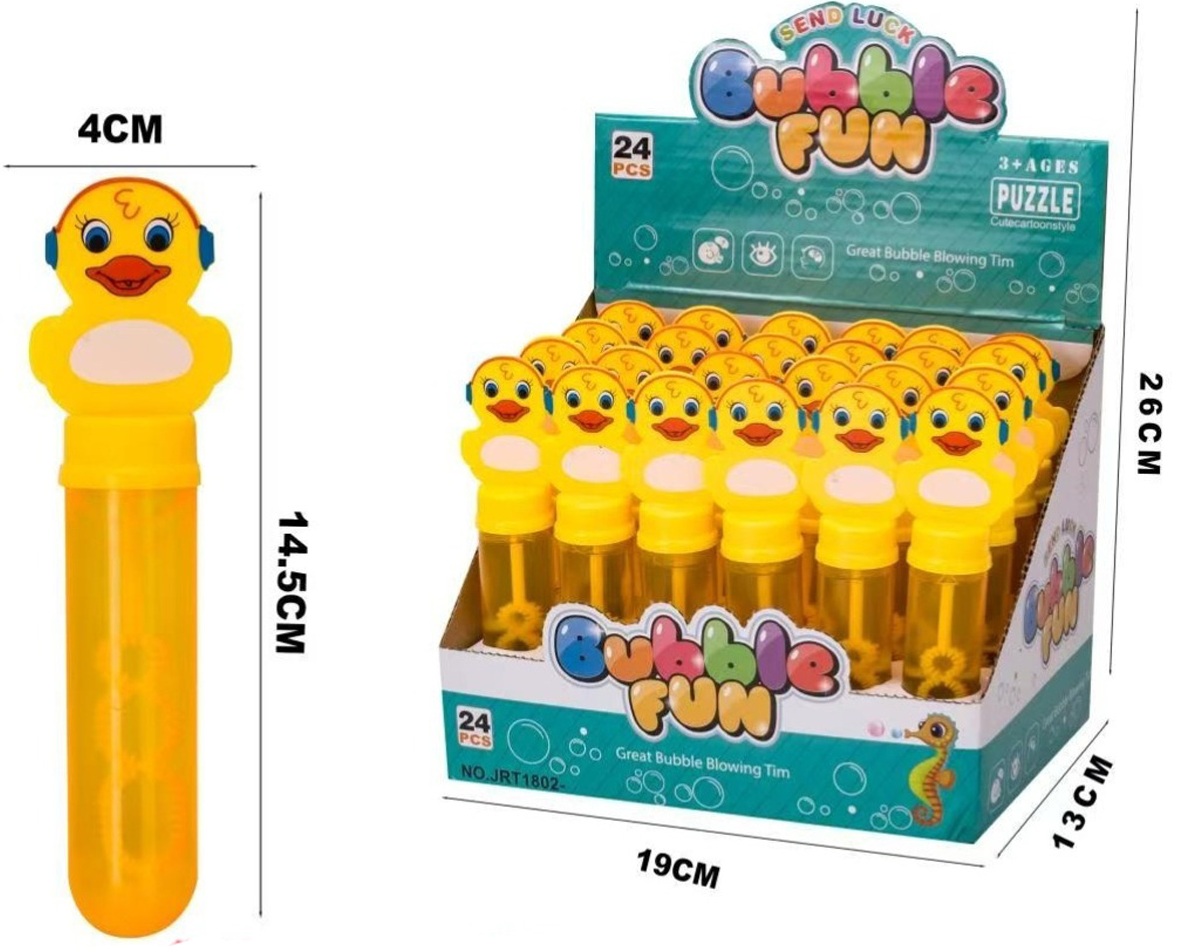 T-L7.1 WFM790155 Bubble Stick 14.5cm Duck - 24pcs