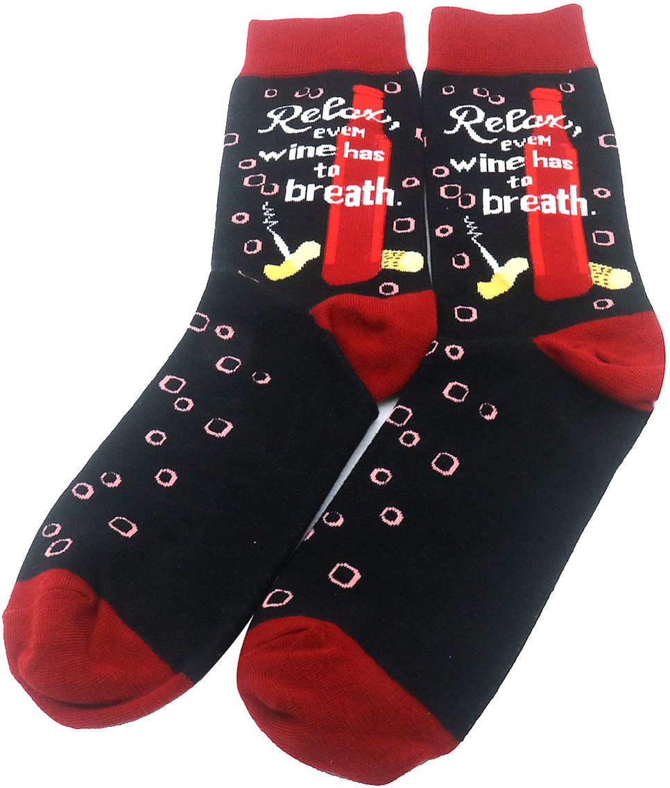 S-G3.1 SOCKS2424-049 Pair of Socks Size 38-45 Wine