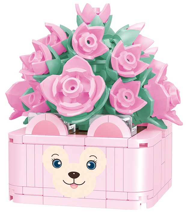 Y-C3.5 21179 Building Blocks Potted Flowers - 12pcs in Display