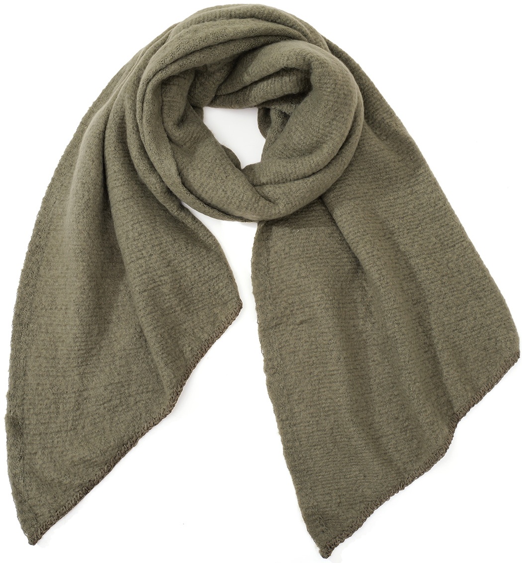 Z-F5.1 SCARF1007-004-4 Winter Scarf 180x50cm Green