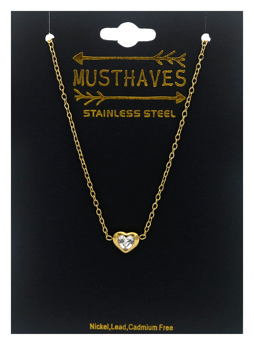 F-C4.2 B1141-003G-1 S. Steel Bracelet Heart 16-21cm