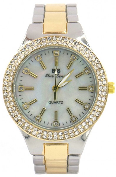 B-B4.3 W631-001 Quartz Watch 33mm Crystals MOP