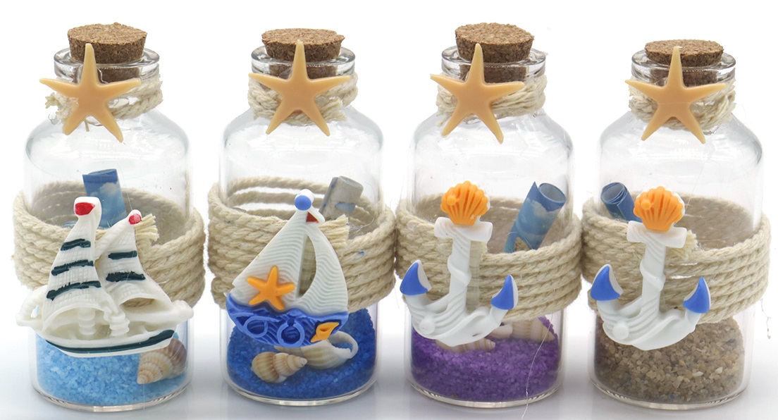 Q-C3.1 C953-001 Wishing Bottle 7cm - 16pcs
