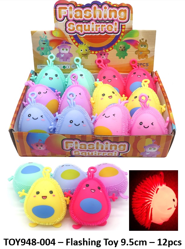 Y-B6.1 TOY948-004  Flashing Toy 9.5cm - 12pcs