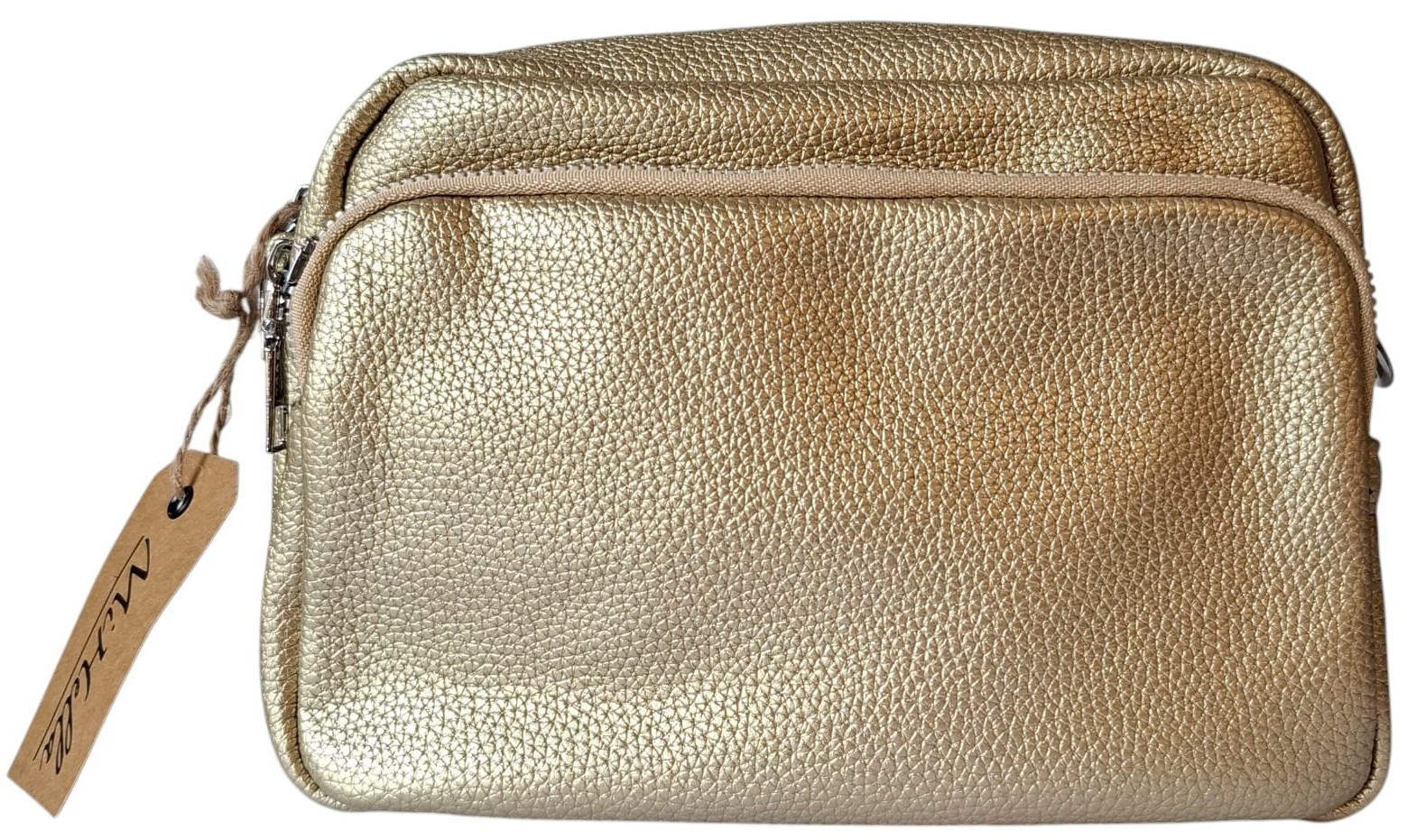 R-K2.2 BAG914-004-5 PU Bag 22x14x7cm Gold