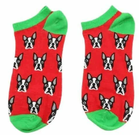 S-D3.1 SOCKS2525-009 Ankle Socks Size 38-45 Dog