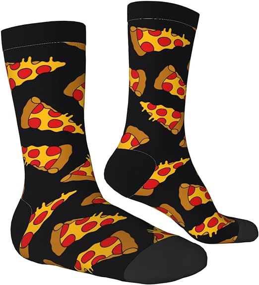 S-H5.2 SOCKS2424-046 Pair of Socks Size 38-45 Pizza