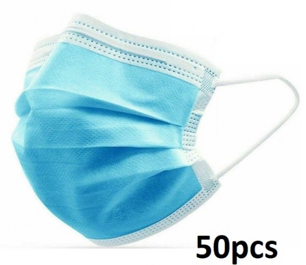 X-F2.1 Face Masks 3 Layers 50pcs  - Not for Medical Use