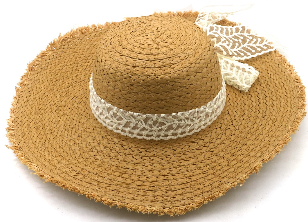 Y-F6.1  HAT1101-002-1 Summer Hat Brown