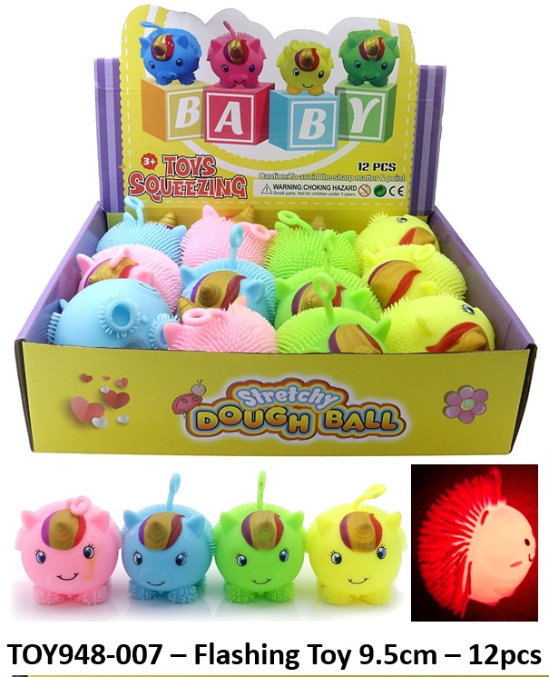 Y-B1.5 TOY948-007 Flashing Toy 9.5cm - 12pcs