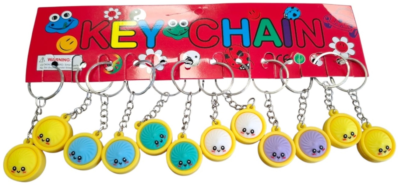 X-J8.1 KY2610-005 Keychain Dumpling 2.5cm - 12pcs