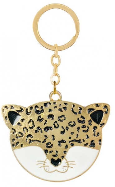 G-F2.2 KY39-031 Keychain Leopard 6cm