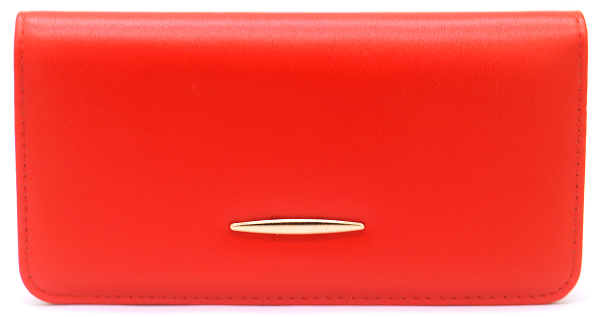 T-J2.2 WA002-003 PU Wallet 21x10.5x3cm Red