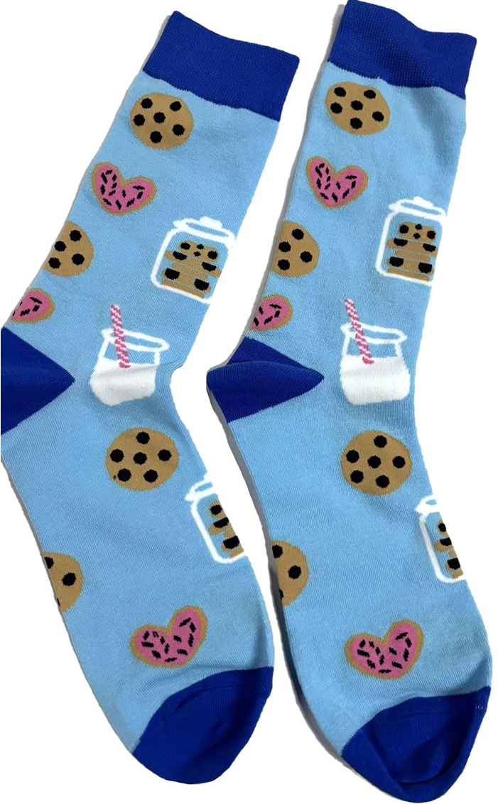 S-H3.2 SOCKS2512-153 Pair of Socks Size 38-45 Milk-Cookies