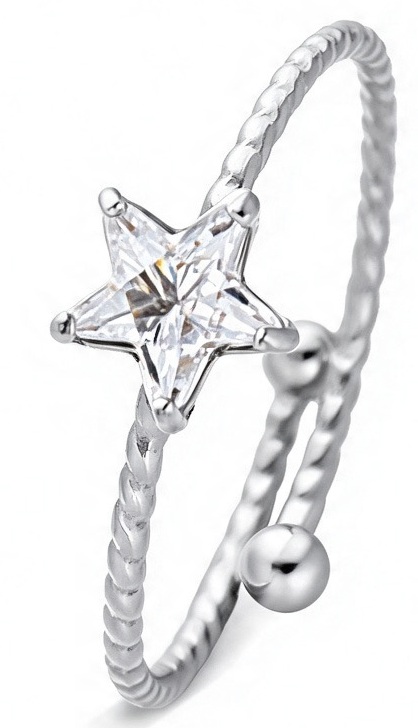 A-D6.4 R2643-040S-20 S. Steel Ring Adjustable Star