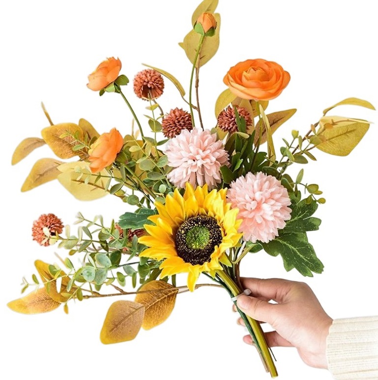 R-E6.2 DE2484-001 Silk Flower Bouquet 20-44cm