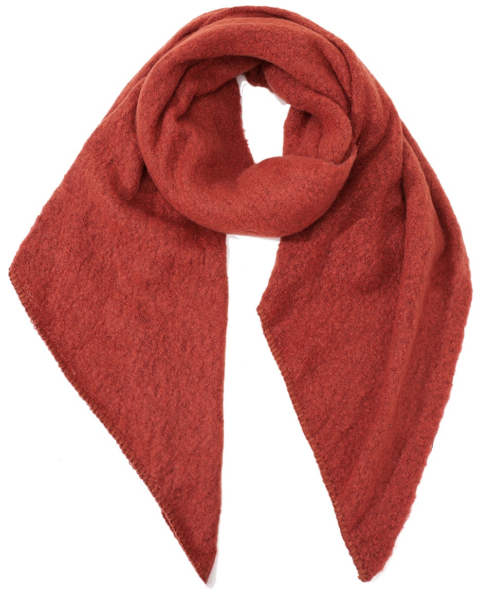 Z-F4.4   SCARF1007-004-9 Winter Scarf 180x50cm Copper
