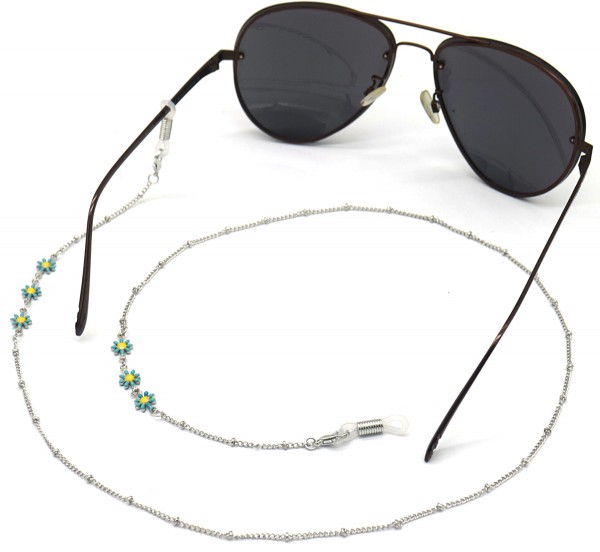 B-B16.2  GL002-025S Sunglass Chain 3 Daisy Blue