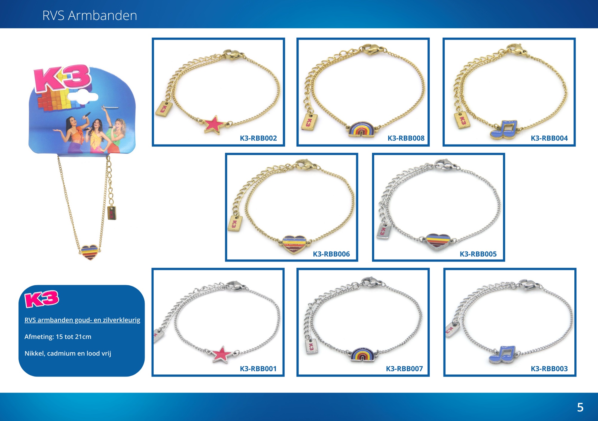 K3 Display Set Regenboog Serie  incl 48x12st Sieraden 180x100cm