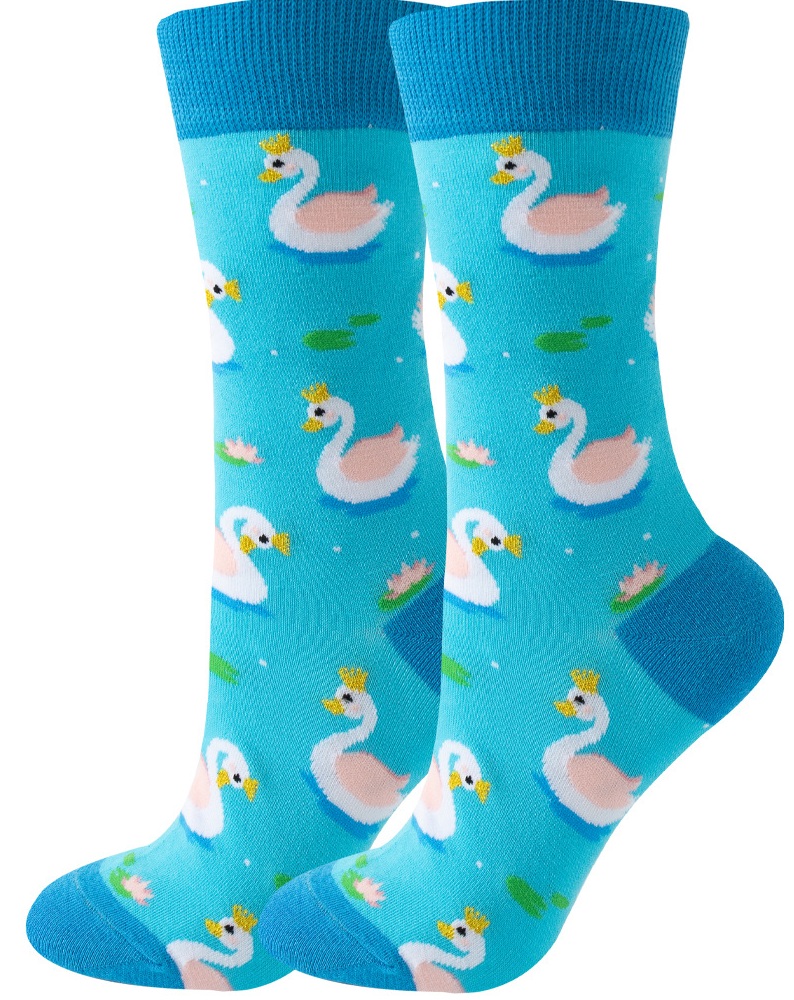 S-H5.2 SOCK2512-035 Pair of Socks Size 36-43 Swans
