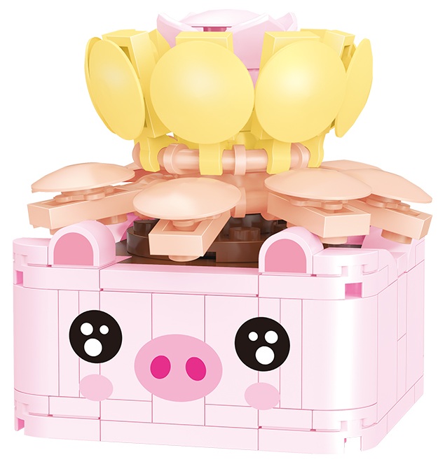 Y-C3.5 21179 Building Blocks Potted Flowers - 12pcs in Display