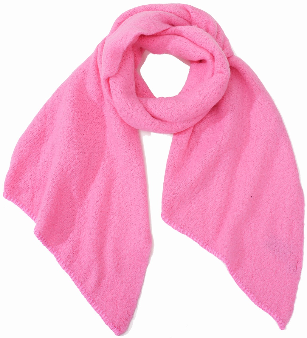 Y-D5.5  SCARF1007-004-8 Winter Scarf 180x50cm Pink